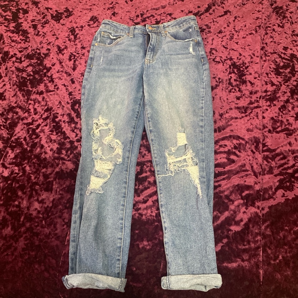 ripped jeans
